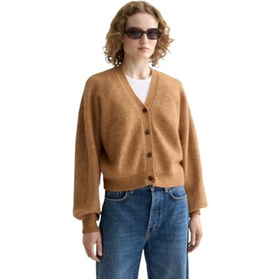 179221 Scotch & Soda Core Fuzzy luźny kardigan, Tobacco Melange 210, S 179221 Scotch & Soda Core Fuzzy luźny kardigan, Tobacco Melange 210, S