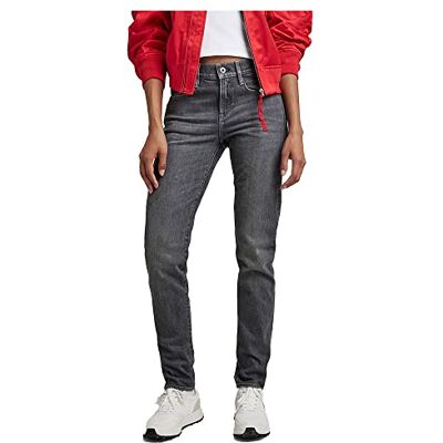 D22929-D324-D908 G-STAR RAW Damskie dżinsy Ace Slim, szary (Vintage Skyrocket D324-d908), 29W / 32L D22929-D324-D908 G-STAR RAW Damskie dżinsy Ace Slim, szary (Vintage Skyrocket D324-d908), 29W / 32L