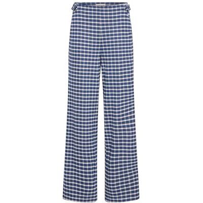 20122527 IHKATE CHECL Wide PA, 204151/Medieval Blue Check, L 20122527 IHKATE CHECL Wide PA, 204151/Medieval Blue Check, L