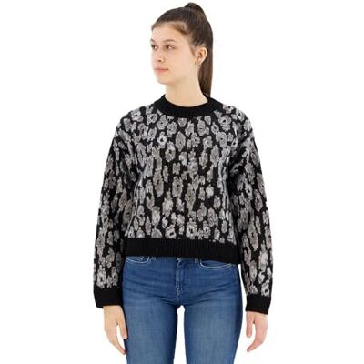 PL702095 Pepe Jeans Sweter damski Faiza, czarny (czarny), XS PL702095 Pepe Jeans Sweter damski Faiza, czarny (czarny), XS