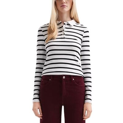 2172063 QS Koszulka polo z długim rękawem, 02G0, L 2172063 QS Koszulka polo z długim rękawem, 02G0, L