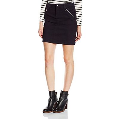 WW0WW02021-421 Tommy Hilfiger Damska spódnica HABBANA SK4 SKIRT, długość do kolan, jednokolorowa, Niebieski (Night Sky 421), 44 WW0WW02021-421 Tommy Hilfiger Damska spódnica HABBANA SK4 SKIRT, długość do kolan, jednokolorowa, Niebieski (Night Sky 421), 44