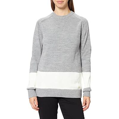 16001-51085-11004 LTB Jeans Damski sweter Micodo, Grey Mel White Block 11004, 3XL 16001-51085-11004 LTB Jeans Damski sweter Micodo, Grey Mel White Block 11004, 3XL
