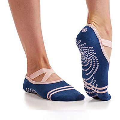 0018713636355 Gaiam Skarpety damskie 05-63634 Barre, indygo, 1 0018713636355 Gaiam Skarpety damskie 05-63634 Barre, indygo, 1