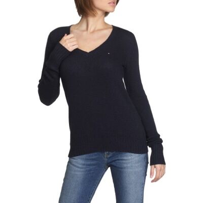 1M80335822 Tommy Hilfiger damski sweter, Niebieski (Midnight), 42 1M80335822 Tommy Hilfiger damski sweter, Niebieski (Midnight), 42