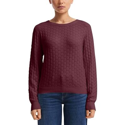 2172608 QS Sweter z długim rękawem, czerwony, XXL 2172608 QS Sweter z długim rękawem, czerwony, XXL
