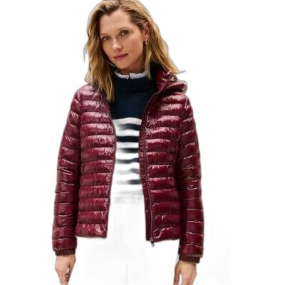 WW0WW47351 Tommy Hilfiger Damska kurtka puchowa LW PADDED SLIM , czerwona, XXXL, Czerwony (głęboki bordowy), 3XL duże rozmiary WW0WW47351 Tommy Hilfiger Damska kurtka puchowa LW PADDED SLIM , czerwona, XXXL, Czerwony (głęboki bordowy), 3XL duże rozmiary