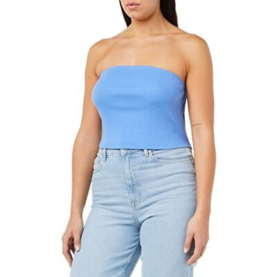 15257744 ONLY Women's ONLNESSA S/L Bandeau JRS Top, ultramarine, M 15257744 ONLY Women's ONLNESSA S/L Bandeau JRS Top, ultramarine, M