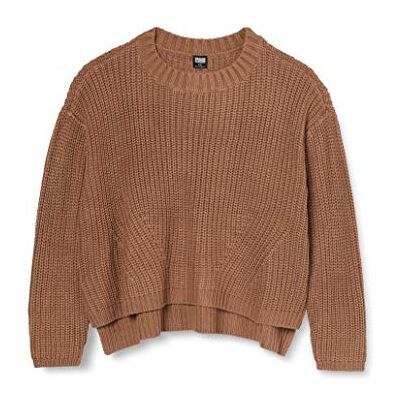 TB2359 Urban Classics Damska bluza damska Wide Oversize, sweter dla kobiet, dost?pna w ponad 10 kolorach, rozmiary XS 5XL, szarobr?zowy, 4XL TB2359 Urban Classics Damska bluza damska Wide Oversize, sweter dla kobiet, dost?pna w ponad 10 kolorach, rozmiary XS 5XL, szarobr?zowy, 4XL