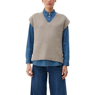 2121132 s.Oliver Women's sweter z dzianiny, brązowy, 42 2121132 s.Oliver Women's sweter z dzianiny, brązowy, 42