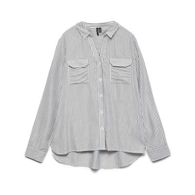 10321777-4860753 Vmbumpy Ls Glitter Shirt WVN Ga Noos, Snow White, L 10321777-4860753 Vmbumpy Ls Glitter Shirt WVN Ga Noos, Snow White, L