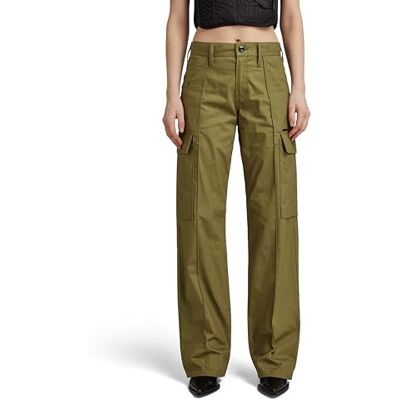 D23569-D387-C744 G-Star Damskie spodnie Judee Cargo Wmn, Zielony (Dark Olive ), 28W / 30L D23569-D387-C744 G-Star Damskie spodnie Judee Cargo Wmn, Zielony (Dark Olive ), 28W / 30L