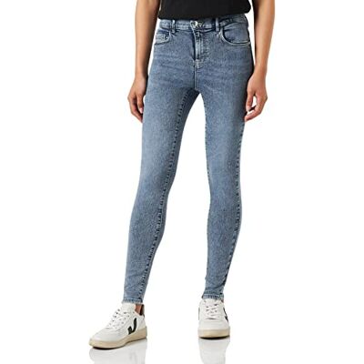 15290940 ONLY Onlrain Mid Waist Skinny ANK Acid PIM dżinsy damskie, Jasnoniebieski denim/szczegóły: kwas, (XS) W / 32L 15290940 ONLY Onlrain Mid Waist Skinny ANK Acid PIM dżinsy damskie, Jasnoniebieski denim/szczegóły: kwas, (XS) W / 32L