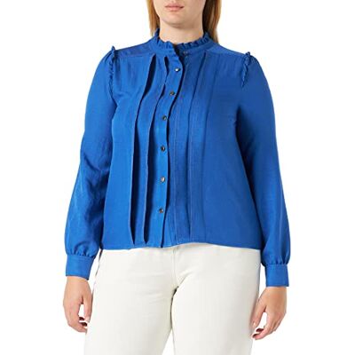 SENC93A Naf Naf Think C1 Bluza, Electric Blue, Normalna Kobieta SENC93A Naf Naf Think C1 Bluza, Electric Blue, Normalna Kobieta