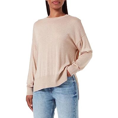 108AD104N United Colors of Benetton Sweter damski, jasny beż 68p, S 108AD104N United Colors of Benetton Sweter damski, jasny beż 68p, S