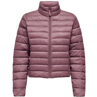 15351967-4986982 ONLY Onltahia pikowana kurtka Otw Noos Quilted Jacket, brązowo-różowa, M damska, Różowy brąz, M 15351967-4986982 ONLY Onltahia pikowana kurtka Otw Noos Quilted Jacket, brązowo-różowa, M damska, Różowy brąz, M