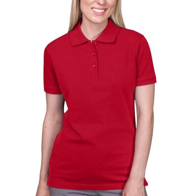 402.4-03-red HRM Damska koszulka polo Heavy Stretch I Premium koszulka polo damska wykonana w 95% z bawełny i 5% elastanu I Basic koszulka polo nadaje się do prania w temperaturze do 40°C I wysokiej jakości i 402.4-03-red HRM Damska koszulka polo Heavy Stretch I Premium koszulka polo damska wykonana w 95% z bawełny i 5% elastanu I Basic koszulka polo nadaje się do prania w temperaturze do 40°C I wysokiej jakości i