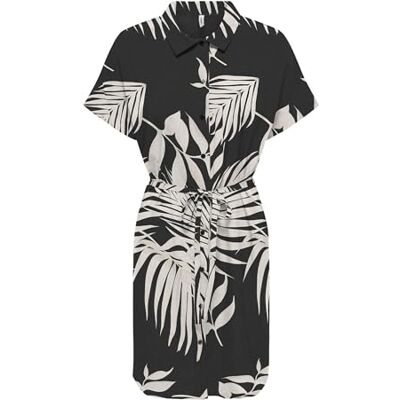 15323199-4779041 ONLY Koszula Onlnova Life Vis Ayla Koszula Dress AOP Kobiety, czarny, S 15323199-4779041 ONLY Koszula Onlnova Life Vis Ayla Koszula Dress AOP Kobiety, czarny, S