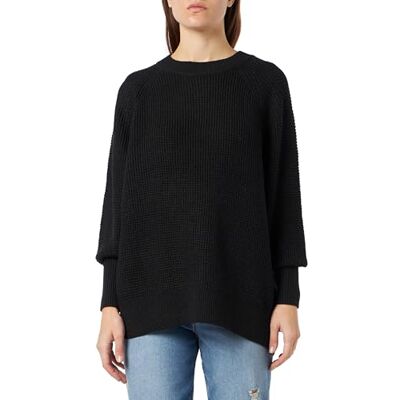 10290828 Bestseller A/S Damski sweter VMLEANNA LS O-Neck GA Boo, czarny, M, Schwarz, M 10290828 Bestseller A/S Damski sweter VMLEANNA LS O-Neck GA Boo, czarny, M, Schwarz, M