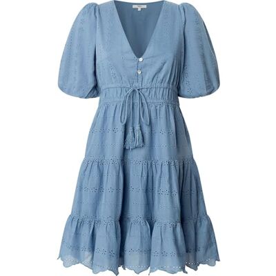 PL953694563XS Pepe Jeans Sukienka damska, niebieska (STEEL BLUE), XS, Niebieski (stalowy niebieski), XS PL953694563XS Pepe Jeans Sukienka damska, niebieska (STEEL BLUE), XS, Niebieski (stalowy niebieski), XS