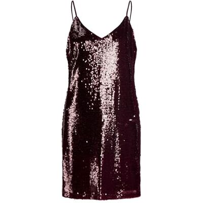 12285454-4858390 JACK & JONES Damska sukienka Jxsia Sequin Sl z dekoltem w serek WVN, Cabernet, L, Cabernet, L 12285454-4858390 JACK & JONES Damska sukienka Jxsia Sequin Sl z dekoltem w serek WVN, Cabernet, L, Cabernet, L