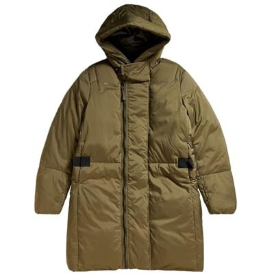 D24730 G-STAR RAW G-Whistler Padded Parka kurtki, zielony (Shadow Olive -D199-B230), S damski, Zielony (Shadow Olive -D199-B230), S D24730 G-STAR RAW G-Whistler Padded Parka kurtki, zielony (Shadow Olive -D199-B230), S damski, Zielony (Shadow Olive -D199-B230), S