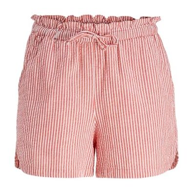12270238 JACK&JONES JXWINDY Seersucker HW szorty WVN SN, Racing Red/Detail:Stripe, XS 12270238 JACK&JONES JXWINDY Seersucker HW szorty WVN SN, Racing Red/Detail:Stripe, XS