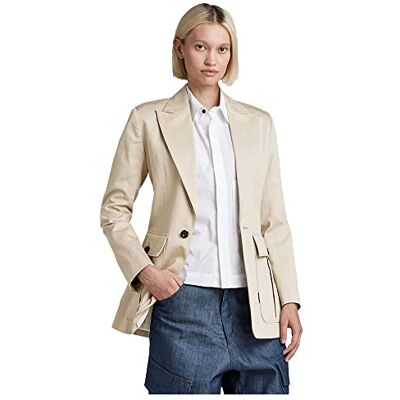 D23249 G-STAR RAW Damska kurtka G-Star Denim Blazers Bomber Jacket, beżowa, S, beżowy, S D23249 G-STAR RAW Damska kurtka G-Star Denim Blazers Bomber Jacket, beżowa, S, beżowy, S
