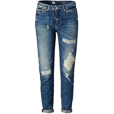 WW0WW15257-911 Tommy Hilfiger Queens Rw Helga damskie spodnie jeansowe, Niebieski (Helga 911), 30W / 32L WW0WW15257-911 Tommy Hilfiger Queens Rw Helga damskie spodnie jeansowe, Niebieski (Helga 911), 30W / 32L