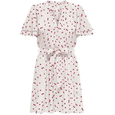 15347918-4779377 Onlnova Life Vis S/S Lenia sukienka AOP, Cloud Dancer, XL 15347918-4779377 Onlnova Life Vis S/S Lenia sukienka AOP, Cloud Dancer, XL