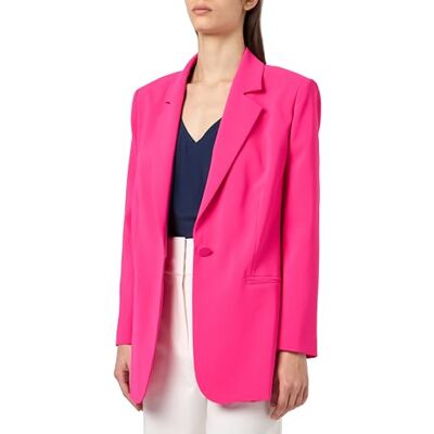 102858_A1L8 Pinko ExAGERATA Kurtka Crepe Stretch z Przycisk Pokryty, N17_pink Pinko, 38 102858_A1L8 Pinko ExAGERATA Kurtka Crepe Stretch z Przycisk Pokryty, N17_pink Pinko, 38