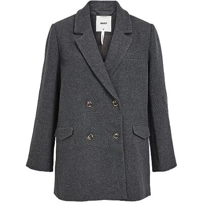 23041189 Object OBJBLAZA LE Jacket NOOS, ciemnoszary melanż, 42 23041189 Object OBJBLAZA LE Jacket NOOS, ciemnoszary melanż, 42