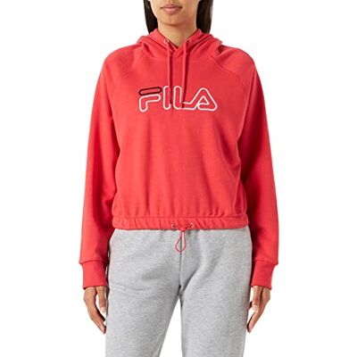 FAW0351 FILA Damska bluza z kapturem Sarena Cropped, Cayenne, S, Cayenne, S FAW0351 FILA Damska bluza z kapturem Sarena Cropped, Cayenne, S, Cayenne, S
