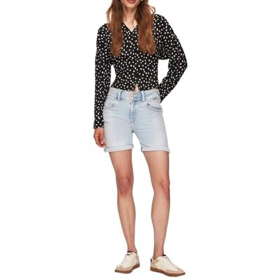 61148-15655-55601 LTB Jeans Jeansy krótkie Rosina krótkie w kolorze niebieskim wyprodukowane z mieszanki bawełny w kolorze niebieskim rozmiar L, niebieski, L 61148-15655-55601 LTB Jeans Jeansy krótkie Rosina krótkie w kolorze niebieskim wyprodukowane z mieszanki bawełny w kolorze niebieskim rozmiar L, niebieski, L
