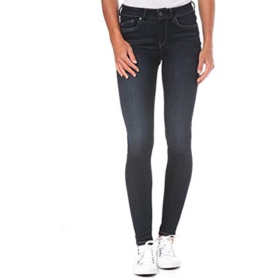 PL200025CE5-CE5 Pepe Jeans Damskie dżinsy Pixie, Niebieski dżins koszmar, 25W x 30L PL200025CE5-CE5 Pepe Jeans Damskie dżinsy Pixie, Niebieski dżins koszmar, 25W x 30L