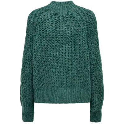 15307016 ONLY Onlruby Ls Highneck Bf KNT sweter damski, Bayberry, XS 15307016 ONLY Onlruby Ls Highneck Bf KNT sweter damski, Bayberry, XS