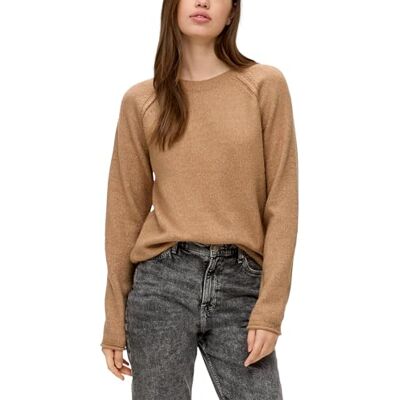 2144094 QS Sweter damski, braun 84w0, M 2144094 QS Sweter damski, braun 84w0, M
