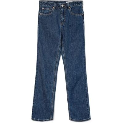 10332341-4798384 VERO MODA Vmtessa Hr Straight Jeans Li3310 Ga Noos, niebieski (Dark Blue Denim), 28W / 32L 10332341-4798384 VERO MODA Vmtessa Hr Straight Jeans Li3310 Ga Noos, niebieski (Dark Blue Denim), 28W / 32L