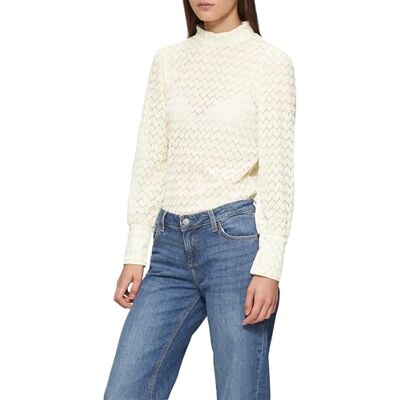 2158339 QS Koszulka z długim rękawem ze wzorem strukturalnym, 0510, XXL 2158339 QS Koszulka z długim rękawem ze wzorem strukturalnym, 0510, XXL