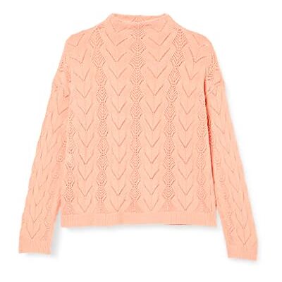 1244D2017 United Colors of Benetton Damski sweter Lupetto M/L , różowy brzoskwiniowy 0k7, XS 1244D2017 United Colors of Benetton Damski sweter Lupetto M/L , różowy brzoskwiniowy 0k7, XS
