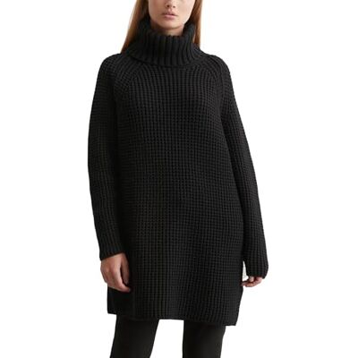 5000005674 Marc OPolo Denim damski sweter z dzianiny długi z golfem XL, 0001., XS 5000005674 Marc OPolo Denim damski sweter z dzianiny długi z golfem XL, 0001., XS