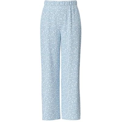 17155400-4699160 PIECES Pcflora Hw Wide Pants Bc, Cashmere Blue, L 17155400-4699160 PIECES Pcflora Hw Wide Pants Bc, Cashmere Blue, L