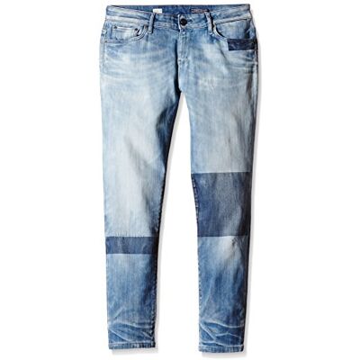 WW0WW01789-452 Tommy Hilfiger VENICE LW STREAKS damskie spodnie jeansowe Slim, Niebieski (Streaks 452), 32W / 27L WW0WW01789-452 Tommy Hilfiger VENICE LW STREAKS damskie spodnie jeansowe Slim, Niebieski (Streaks 452), 32W / 27L