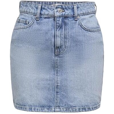 15339630-4660156 Onlstella Short Skirt DNM Azg Noos, jasnoniebieski (light blue denim), XL 15339630-4660156 Onlstella Short Skirt DNM Azg Noos, jasnoniebieski (light blue denim), XL