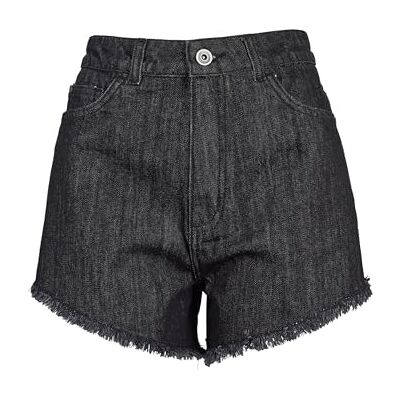 TB2000-00709 Urban Classics Damskie szorty typu hotpants, czarny szary, M TB2000-00709 Urban Classics Damskie szorty typu hotpants, czarny szary, M