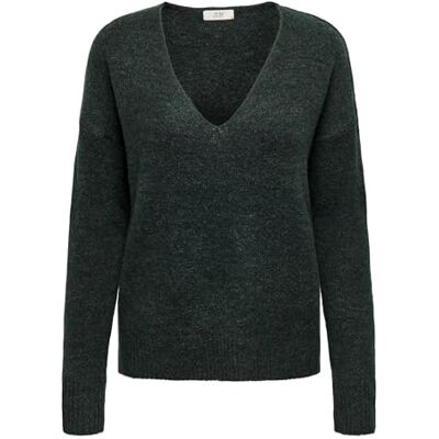 15207823-4358552 JdY JDYELANORA L/S Dekolt w serek. KNT NOOS, Scarab/Szczegóły: melanż, M 15207823-4358552 JdY JDYELANORA L/S Dekolt w serek. KNT NOOS, Scarab/Szczegóły: melanż, M