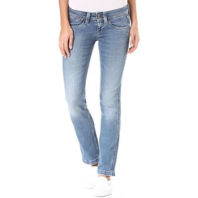 PL200006Z382-000 Pepe Jeans Dżinsy damskie Banji Bootcut, Niebieski (dżinsowy niebieski), 33W / 32L PL200006Z382-000 Pepe Jeans Dżinsy damskie Banji Bootcut, Niebieski (dżinsowy niebieski), 33W / 32L