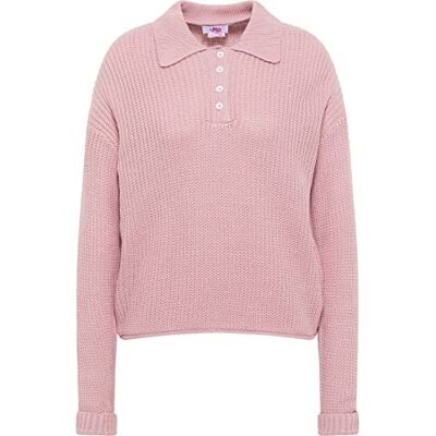 12419373-SO01 Sookie Damska koszulka polo z dzianiny, Mauve, XL-XXL 12419373-SO01 Sookie Damska koszulka polo z dzianiny, Mauve, XL-XXL