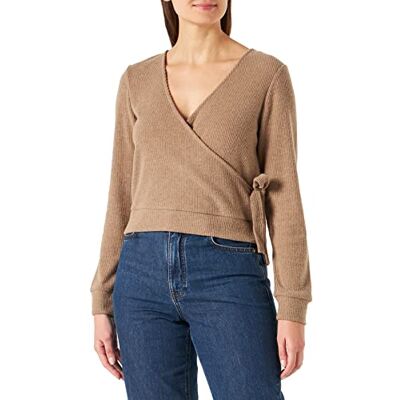 17127643 PCNOPA LS Odwracalny top, Fossil, XS 17127643 PCNOPA LS Odwracalny top, Fossil, XS