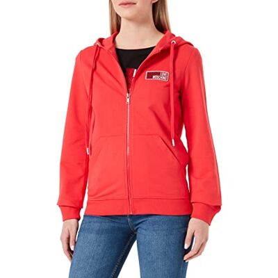 W 3 429 01 E 2326 Love Moschino Damska bluza płaszcz kurtka, Czerwony, 46 W 3 429 01 E 2326 Love Moschino Damska bluza płaszcz kurtka, Czerwony, 46